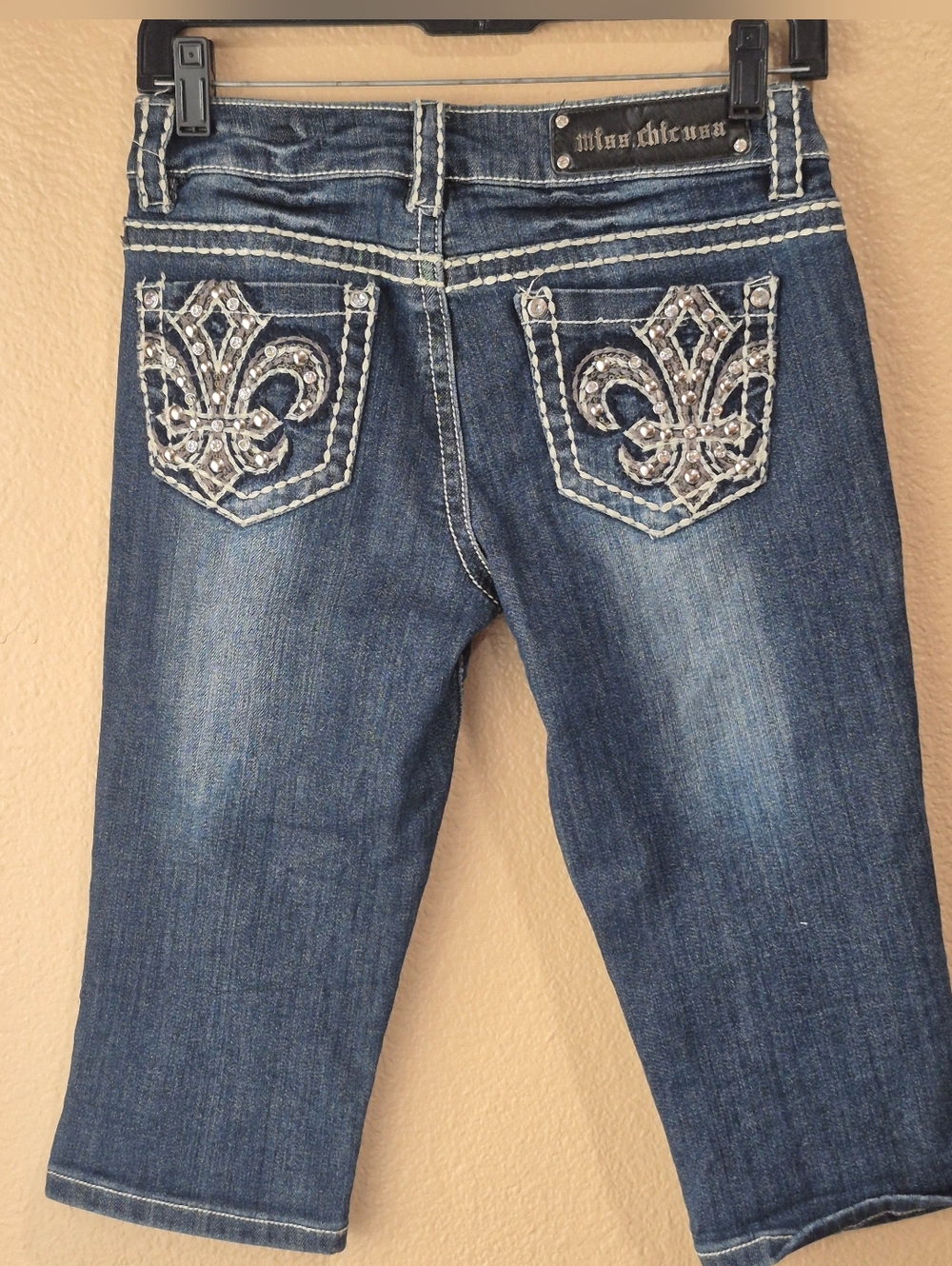 Miss Chic USA Long Short Blue